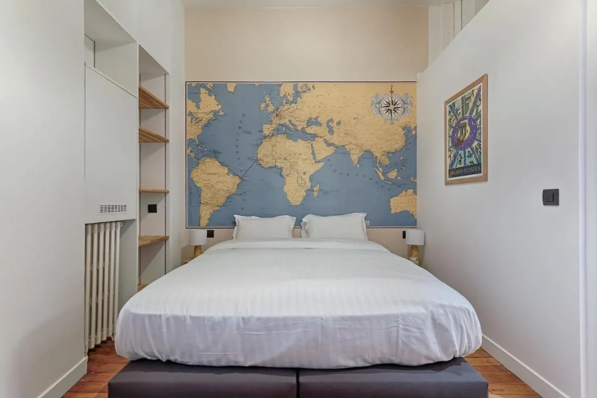 Mykeypers - Modern & Cozy Duplex 6P - Arc De Triomphe Apartment Paris
