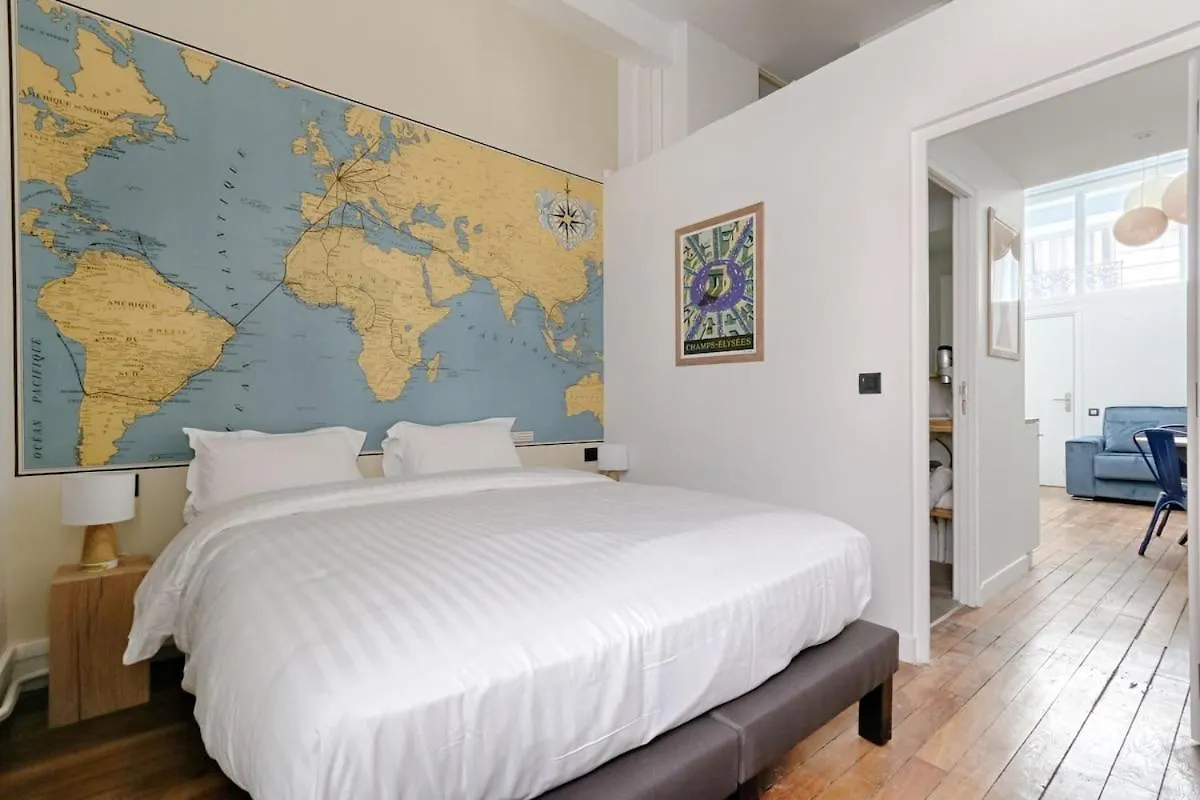 Mykeypers - Modern & Cozy Duplex 6P - Arc De Triomphe Apartment Paris 0*,  France